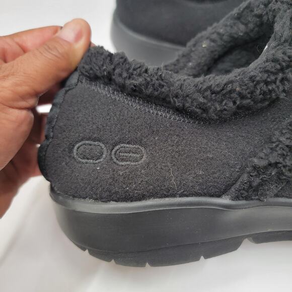 OOFOS OCOOZIE MULE SHOES, SIZE W10 - Picture 4 of 7